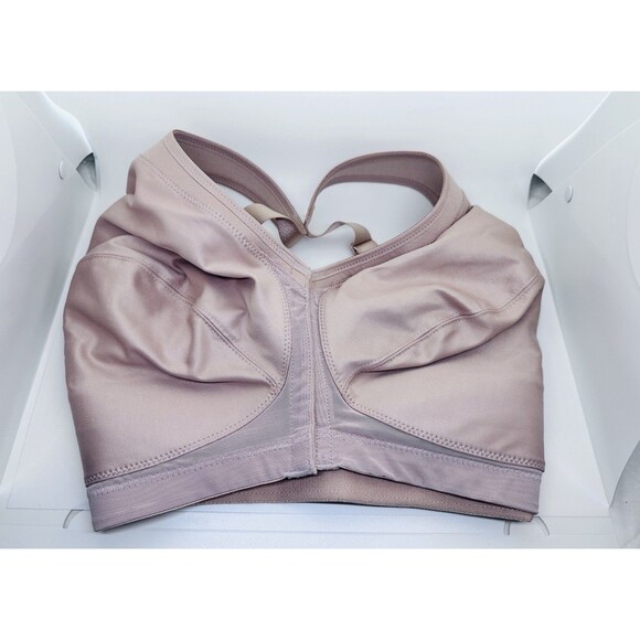 Glamorise NWOT 56B MagicLift Front Close Posture Back Wire Free Full Coverage - Picture 4 of 11